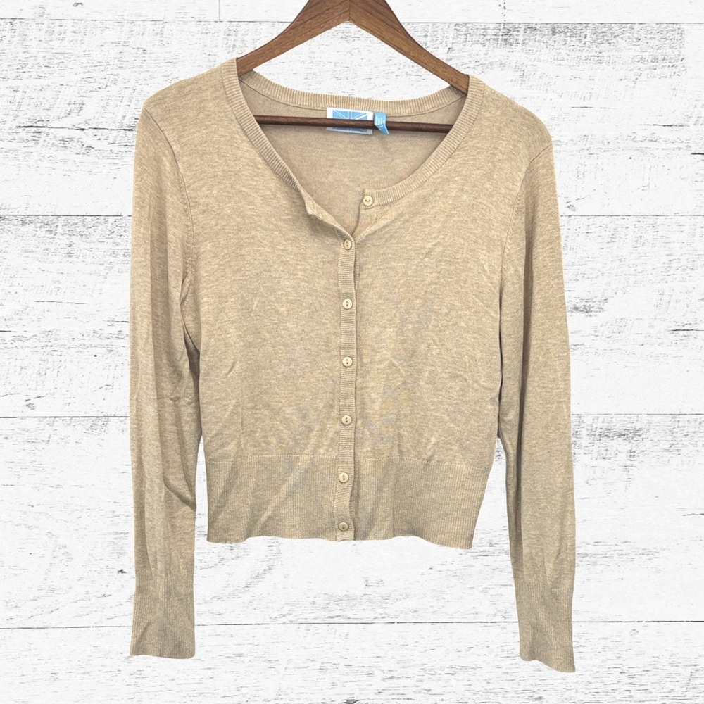 bundle 3 or more 
Survival Elegant Tan Button Down Cardigan